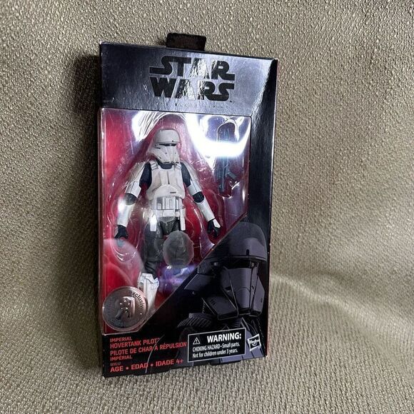 Star Wars Imperial Hovertank Pilot Black Series Toys R Us 6” Action Figure - Picture 8 of 9